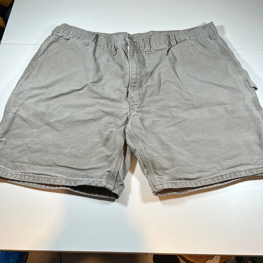 Men’s Carhartt Duck Canvas Utility Carpenter Shorts sz 42